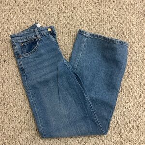H&M High Rise Wide Leg Jeans